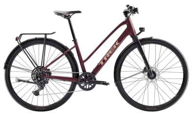 TREK FX Sport AL Equipped Midstep, Cobra Blood / Sedona Red Splatter