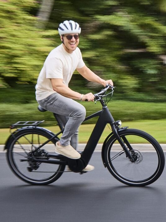 ked fahrradhelm spiri two Ii Trend Fietshelm K-Fit Met Led Achterlicht Technik und Geometrie auf 30 cm Rahmenfarbe:Blau